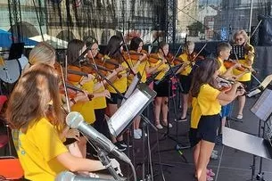 Festival souboru a orchestrů ZUŠ v rámci celostátního hasičského dechovkového festivalu