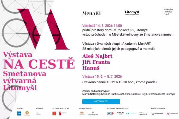pozvánka na vernisáž 14. 6. 2026 ve 14 hodin