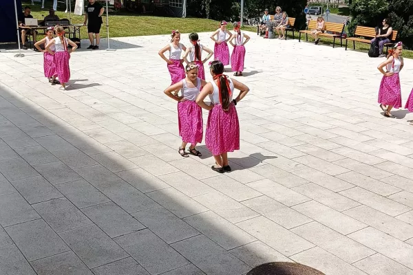 taneční vystoupení