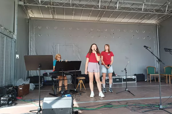 Hrajeme na akci Prezentace poskytovatelů sociálních služeb