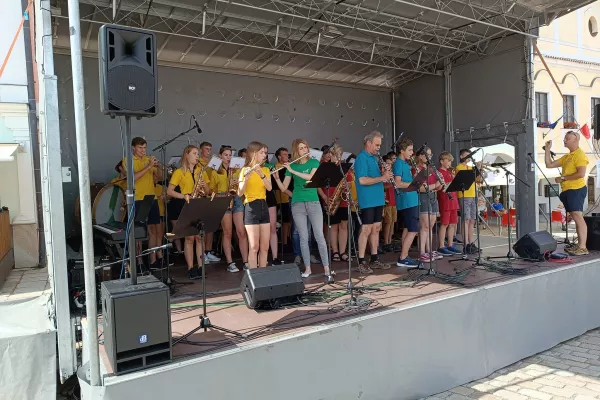 Hrajeme na akci Prezentace poskytovatelů sociálních služeb