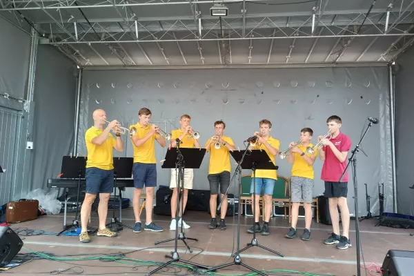 Hrajeme na akci Prezentace poskytovatelů sociálních služeb