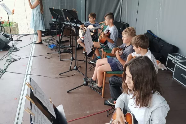 Hrajeme na akci Prezentace poskytovatelů sociálních služeb