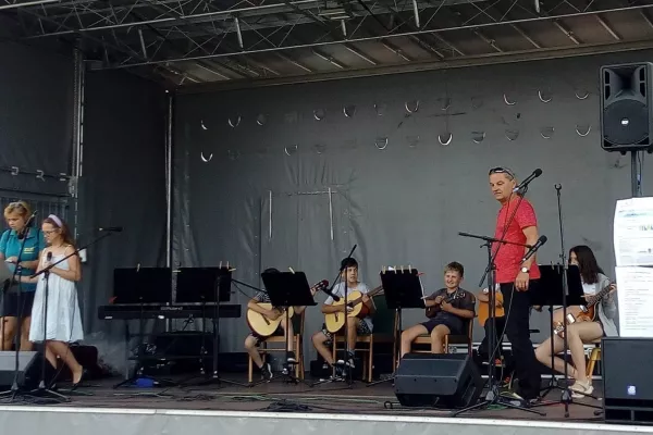 Hrajeme na akci Prezentace poskytovatelů sociálních služeb