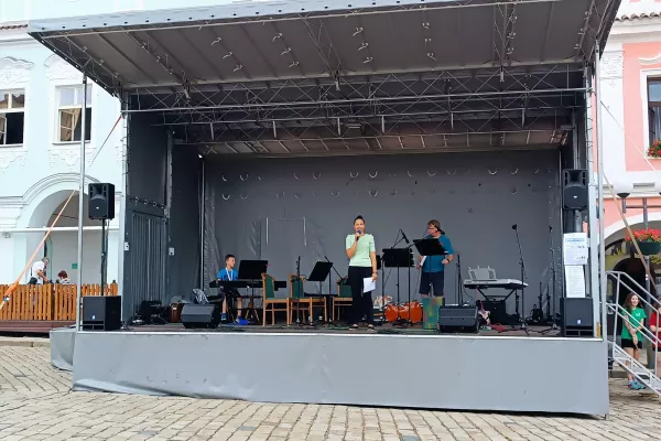 Hrajeme na akci Prezentace poskytovatelů sociálních služeb