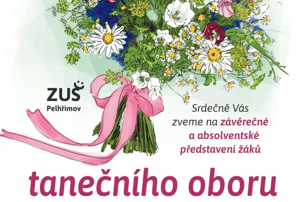 taneční obor v divadle - Kytice