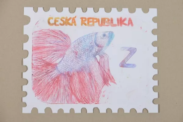 čestné uznání
téma: sbírka známek
autor: Zuzana Cífková